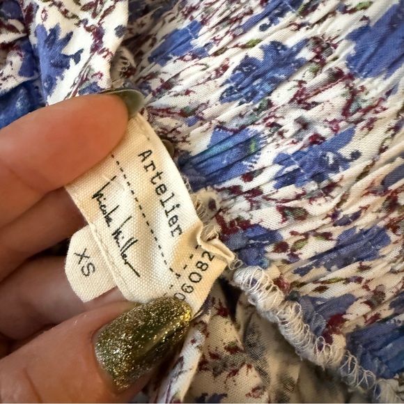 Nicole Miller Floral Maxi Skirt size XS pockets! - Picture 4 of 6